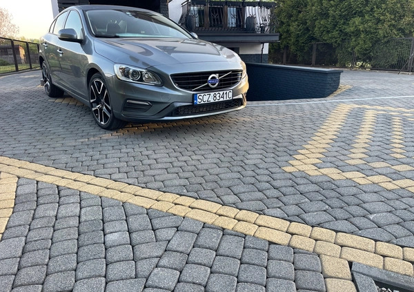 Volvo S60 cena 59900 przebieg: 163000, rok produkcji 2017 z Brańsk małe 379